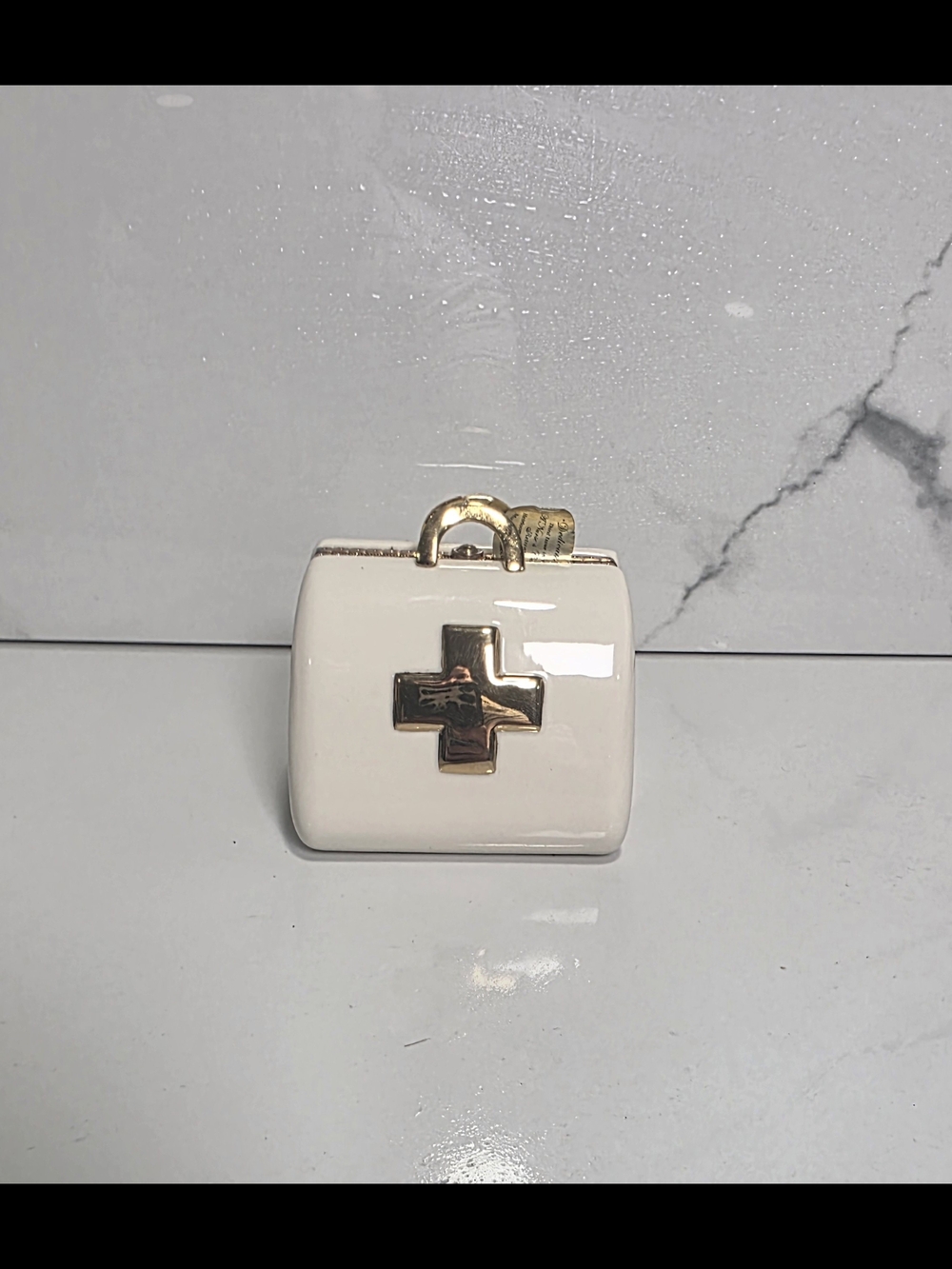 Nurse Music Box Ardleigh Elliott Medical Bag Porcelain RN Collectible Gift 2006